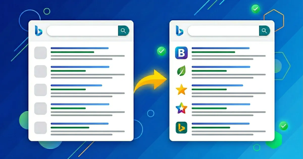 解決方法】Bing 検索でファビコンが表示されない - 必友得科技（深圳