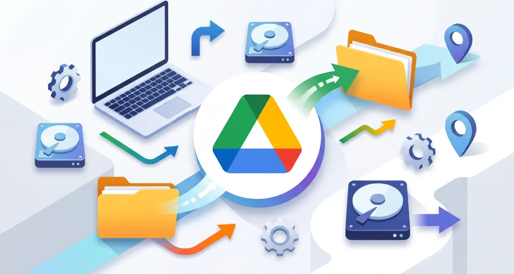 【Google Drive for Desktop】PCドライブの場所を変更する方法